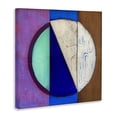thumbnail image 2 of Stupell Industries Structured Blue & Purple Circle Canvas Wall Art, design by Matthew Finger, 2 of 8
