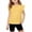#A01-Yellow, variant on XADYUY Girls Shirts Summer Ruffle Short Sleeve Tshirt Solid Girls Shirts Casual Crewneck Cotton Tee Tops Girls,Light Gray,9-10Years