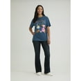 thumbnail image 3 of Disney Women and Women’s Plus Alice in Wonderland Graphic Tee with Short Sleeves, Sizes XXS-2XL, 3 of 5