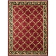 thumbnail image 5 of SAFAVIEH Lyndhurst Marshall Floral Border Area Rug, Red/Black, 8'9" x 12', 5 of 6