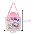 thumbnail image 2 of Bolsa Bolso de lona de dibujos animados para mujer, Bolso de moda Harajuku para axilas, Bolso diario versátil para niñas, 2 of 6