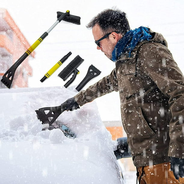 🔥 Large Soft Grip Ice Scraper Car Windscreen Windshield Snow Wind Screen  Frost