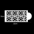thumbnail image 4 of Yoone 10Pcs Cake Stencil Durable Smooth Decorating Tool Baking Lace Template for Kitchen, 4 of 6