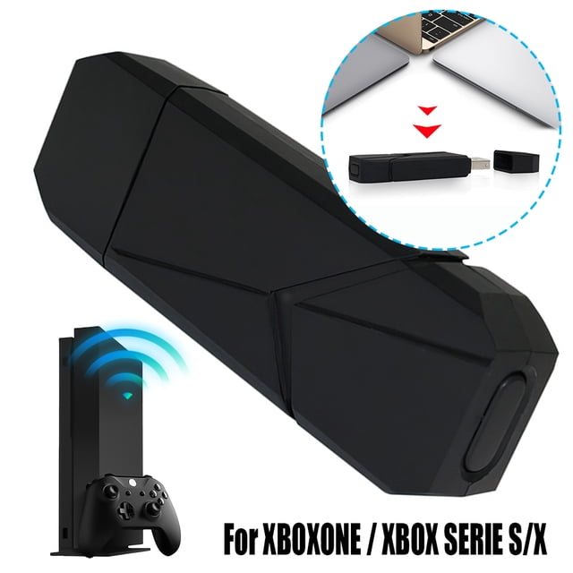 Adaptador Controlador Juego Receptor Mando para Windows 7/8/10/11 Series S/X
