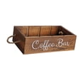 thumbnail image 2 of Coffee Bar Bar Bar Counter Stand Organizer Guardar Camé de cafetería Accesorio portátil para Multipropósito en casa Multipropósito 12.6x6.5x3.5, 2 of 9