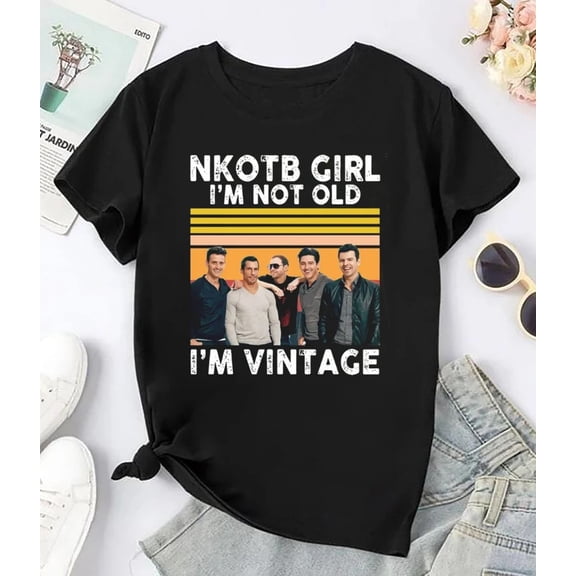 NKOTB Girl I'm Not Old I'm Vintage T-Shirt