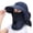 Navy, variant on FUZHIQ Women's Full Coverage UV Protection Sun Hat with Detachable Face & Neck Flap, Wide Brim Hat for Cycling, Hiking, Beach, Outdoor