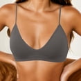 thumbnail image 3 of LIHOFIO Womens Wireless Push Up Bras Solid Color Camis Seamless Wireless Layering Inner Bra, 3 of 5