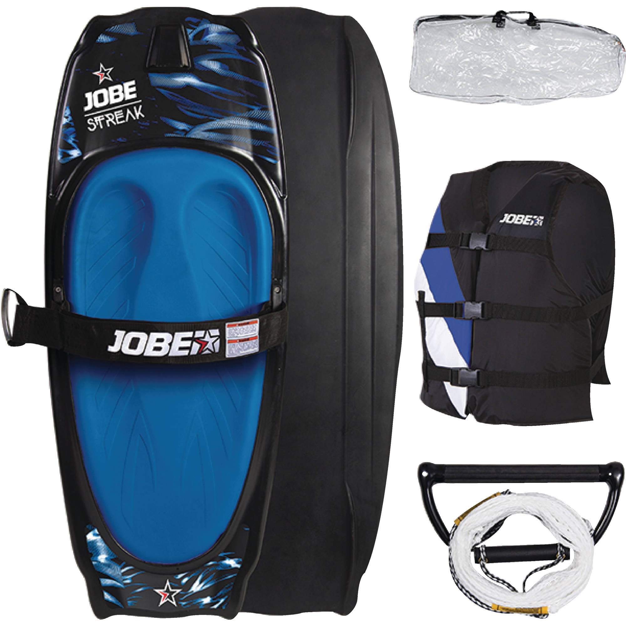 Jobe 258816002 Streaker Kneeboard Package Includes Vest, Rope, Handle & Bag by Jobe Sport International