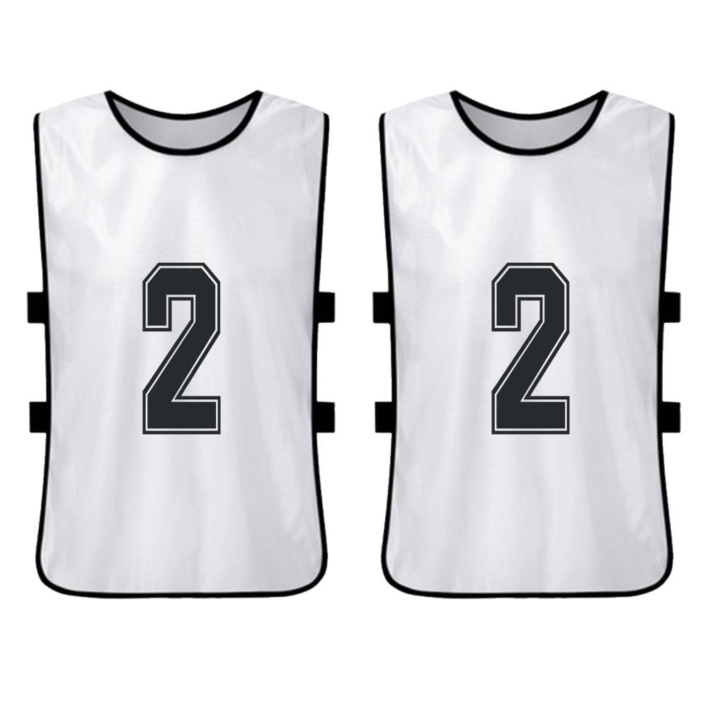 6 PCS Kid's Basketball Pinnies Quick Drying Basketball Jerseys Youth Sports Scrimmage Soccer