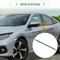 thumbnail image 3 of Weatherstrip Window Seal for Honda Civic 2017-2020 Front Left & Right No.72450TEAT01/72410TEAT01 2pcs, 3 of 7