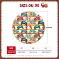 thumbnail image 2 of Balery Retro With Joysticks Printed Christmas Tree Skirt , Merry Christmas Party Christmas Tree Decoration,Adjustable Tree Skirt-48", 2 of 6