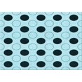 thumbnail image 1 of Ahgly Company Machine Washable Indoor Rectangle Transitional Aquamarine Stone Green Area Rugs, 5' x 7', 1 of 7