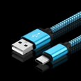 thumbnail image 1 of Cable de carga USB C duradero de 2M para Samsung Galaxy S20 FE S21 Ultra A52 A72 A21s A42 A32 5G A50 A70 A51 A71 A121 m Gao Jinjia LED, 1 of 2