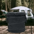 thumbnail image 3 of Bolsa de basura plegable Macarena para jardín Negro medio, 3 of 5