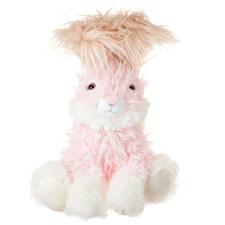 Way To Celebrate Easter Fluffy Plush Bunny, Light Pink