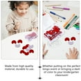 thumbnail image 4 of 100Pcs Two-color Counting Chips Heart Shaped Bingo Chips Math Learning Chips, 4 of 6