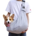 thumbnail image 1 of Sling Carrier,Adjustable Free Pet Cat Chest Bag for Puppy Medium Cat Dogs, 1 of 6