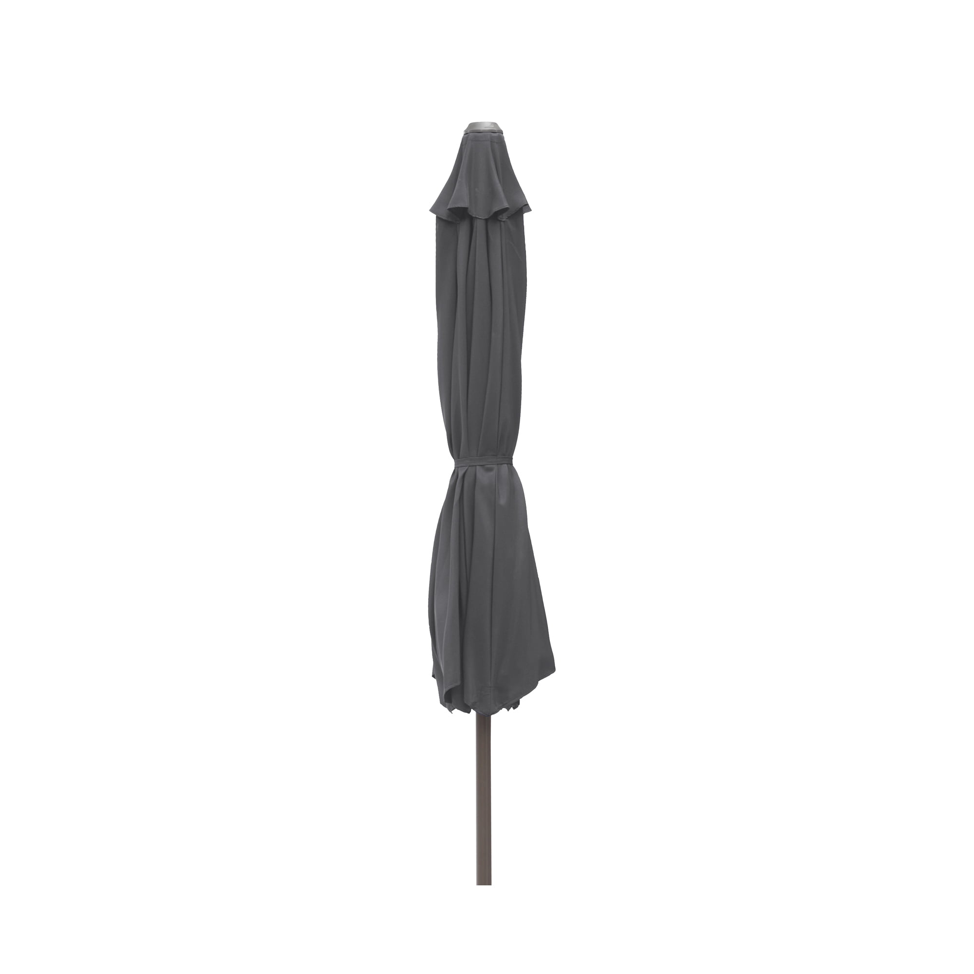 9' 1- Piece Patio Umbrellas, Gray