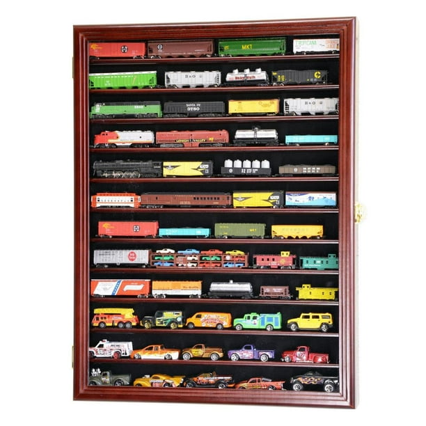 12 Shelves N Scale Train Model Trains Display Case
