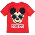 thumbnail image 2 of Disney Mickey Mouse Infant Baby Boys T-Shirt and Mesh Shorts Outfit Set Infant to Toddler, 2 of 5