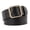 Black2, variant on Versatile Ladies PU Leather Waist Belt Matte Square Frame Pin Buckle Adjustable Strap Fashion Waist Accessory For Denim Jeans White2 One Size