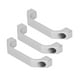 thumbnail image 2 of Manija de puerta de aleación de aluminio, 3 piezas Manija de gabinete Manija de muebles de aluminio Manija de cajón de aleación de aluminio Logre más, 2 of 8