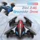 thumbnail image 2 of D85 2-in-1 RC Drone Helicopter Land And Air 2.4G Dual Mode UAV Professional Flying Quadcopter Driving RC Car Toy For Kid heqiyong toy, 2 of 2