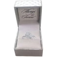 thumbnail image 4 of Arista 1/6 Ct Diamond White Composite Two-Stone Women's Ring in Sterling Silver (I-J, I2-I3), 4 of 5