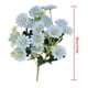 thumbnail image 2 of Ramo de novia artificial hogar sala de estar mesa decoración floral boda tela de seda ramo de flores falsas, azul lago 4 Piezas Eigraketly HA6622-02B*4, 2 of 6