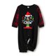 thumbnail image 5 of Conjuntos de pijamas familiares a juego Meihuid, pijamas navideños con estampado de ciervos y pantalones a cuadros, 5 of 8