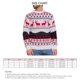 thumbnail image 5 of Suéter navideño suéter suave con estampado de alces cómodo holgado con cuello redondo para el hogar y el festival ANGGREK  Otros, 5 of 5