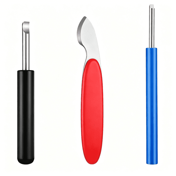 EXLEAF 3 Pcs Watch Back Remover Tool,Watch Battery Replacement Tool Kit for Wristwatch Repair