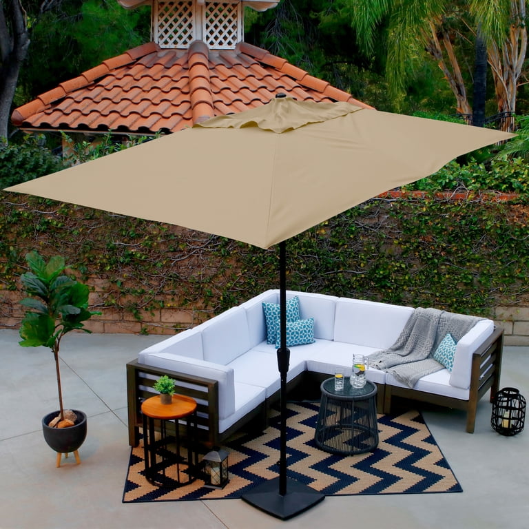 antique beige patio umbrella Astella 101