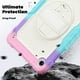 thumbnail image 4 of Funda para Samsung Galaxy Tab A11 Plus de 11 pulgadas (2025) y A9 Plus de 11 pulgadas (2023), resistente, a prueba de golpes, con soporte giratorio de 360° y correa de mano/bandolera., 4 of 9