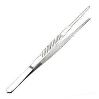 12 Long Tweezers Serrated Jaws Tips Multi Purpose Surgical Medical Brand  New