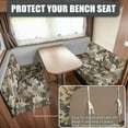 thumbnail image 5 of Pzuqiu Rv Dinette Cushion Covers Camper Dinette Booth Seat Covers Stretch Cushion Slipcovers for RV Camper Car Bench Seats, Camo Pattern, 5 of 7