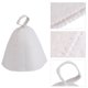 thumbnail image 4 of Gorro de sauna de fieltro de lana ANGGREK Blanco L, 4 of 8