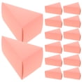 thumbnail image 3 of Miangastore 50pcs Triangle Cake Boxes Creative Candy Box Practical Sugar Gift Container Lovely Presents Cases for Home Party (Pink), 3 of 9