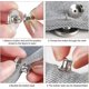 thumbnail image 3 of 10pcs Jeans Buttons, 17mm Adjustable And Detachable Jeans Button Pins For Jeans Pants, 3 of 5