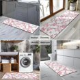 thumbnail image 2 of Pioneer Flower Floral Print Pattern Kitchen Rug Mat,Kitchen Runner Rugs Non Skid Washable,Decorative Kitchen Floor Mats for Kitchen,Sink,Laundry,17"X47", 2 of 5