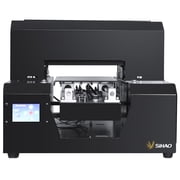 Small UV Printer Machine, A4 UV Flatbed Printer with White Ink Circulation System