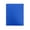 Blue, variant on Soovim 1Pack 3-Prongs Folders with Two Front Pocket, Folders with Pockets, Plastic Folder with Prongs for Office, A4/Letter Size