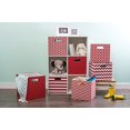 thumbnail image 4 of Design Imports CAMZ37984 Cube de Rangement Carré en Polyester Solide 13 x 13 x 13 Po. , Rouille, 4 of 11