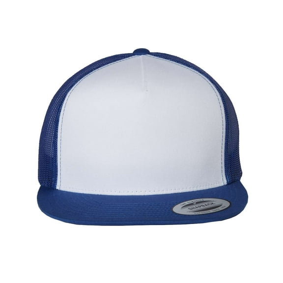 Yupoong 6006W Adult Classic Trucker With White Front Panel Cap