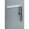 thumbnail image 2 of Mainstays Wall Mounted 18 in. Pure White Wood Hook Rail, 4 Hooks, 2 of 5