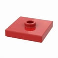 thumbnail image 1 of 200pcs MOC Plate 87580 Modified 2x2 with Groove &1 Stud In Center Classic Piece Building Block Toy Parts Compatible Building red-200pcs, 1 of 6