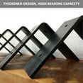 thumbnail image 6 of WHAMVOX  2 Pcs Shelf Holder Thickened Bracket Shelves Brackets Heavy, 6 of 8