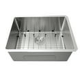 thumbnail image 4 of Nantucket Sinks SR2318-16 Pro Series Rectangle Single Bowl Undermount Small Radius Corners Stainless Steel Kitchen Sink,, 4 of 7