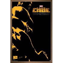 Marvel Comics TV - Luke Cage - One Sheet Wall Poster, 14.725" x 22.375", Framed